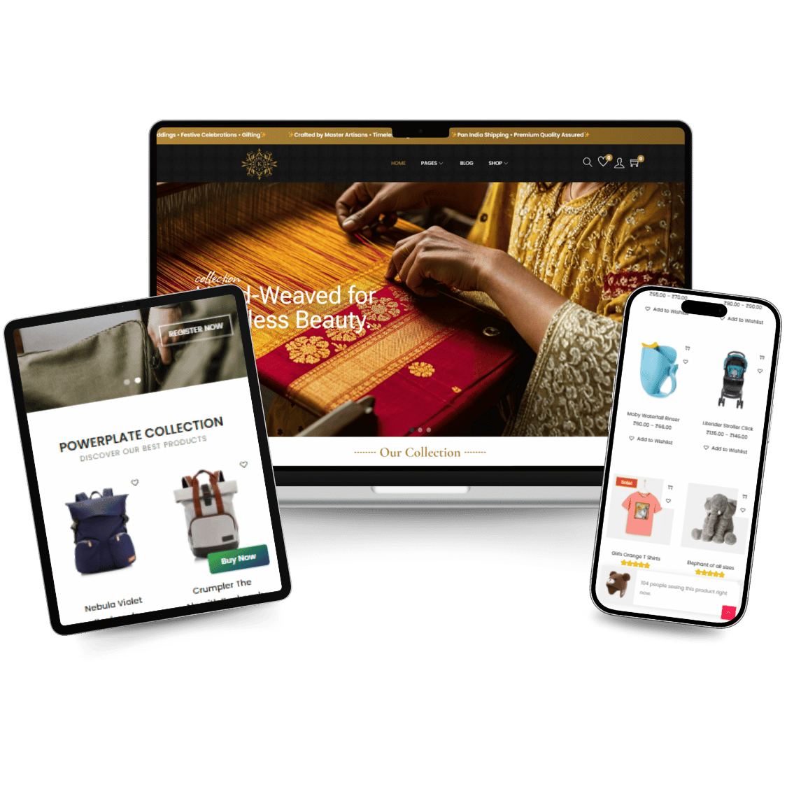 webongo website images